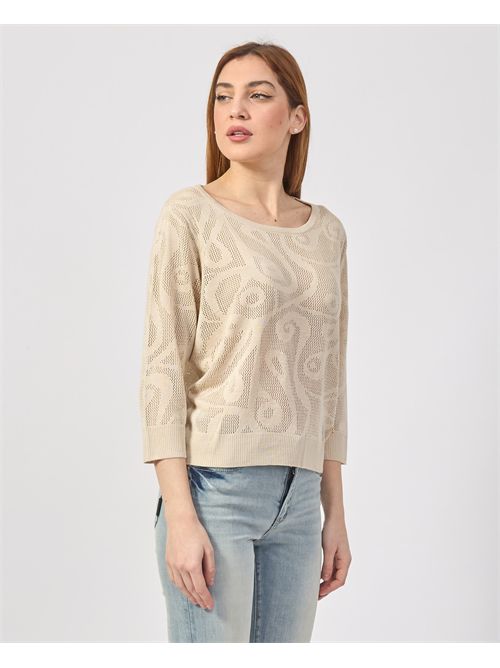 Maglia traforata Yes Zee in viscosa YES ZEE | M437-I9000250